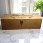 Personalised Wooden Wine Box Gift Set – Boss Colleague Retirement Present Unique Leaving Gift