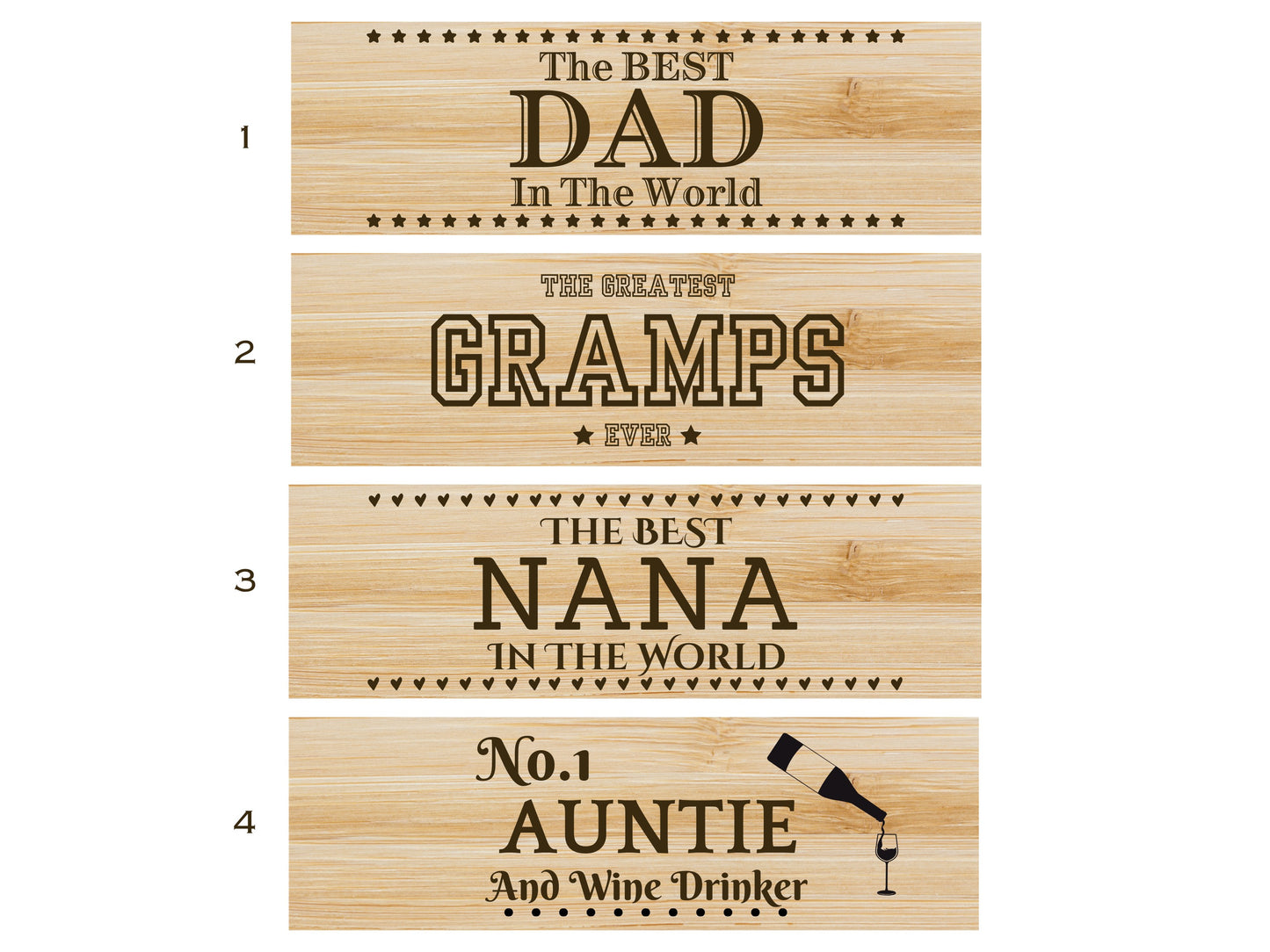 Personalised Wooden Wine Box Gift Set – Milestone Keepsake Birthday Christmas Fathers Day Present
