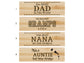 Personalised Wooden Wine Box Gift Set – Milestone Keepsake Birthday Christmas Fathers Day Present