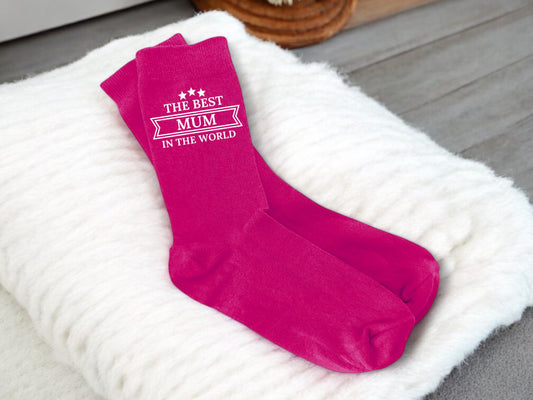 Personalised Women’s The Best in the World Socks – For Mum, Wife, Grandma & More