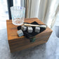 Personalised Wooden Single Glass Whiskey Box Gift Set -  Birthday, Christmas, Fathers Day Gift