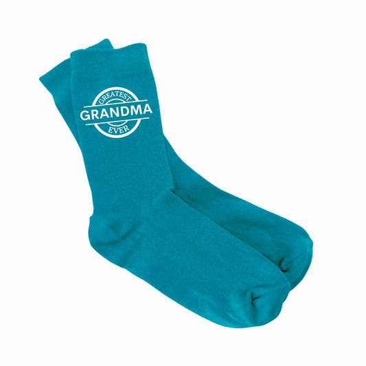 Personalised Women’s “Greatest Ever” Socks – For Nannan, Daughter, Sister & More