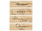 Personalised Wooden Wine Box Gift Set – Ideal for Weddings/5th Anniversary's, Unique Keepsake