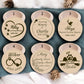 Personalised Wooden Pet Memorial Memory Fur Ashes Box