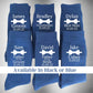 Personalised Wedding Socks - Men's Size 6-12